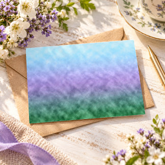 Carte Postale Vallée Pastel Murmurante