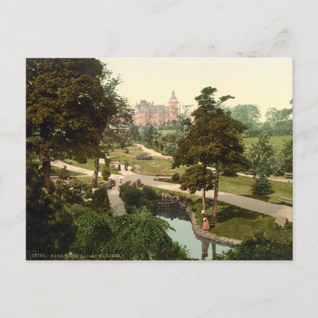 Carte Postale Valley Gardens I, Harrogate, Yorkshire, Angleterre (Devant)