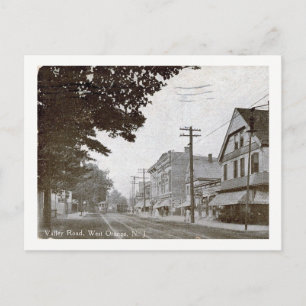Carte Postale Valley Rd, West Orange, NJ Vintage