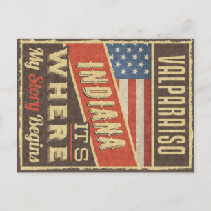 Carte Postale Valparaiso Indiana