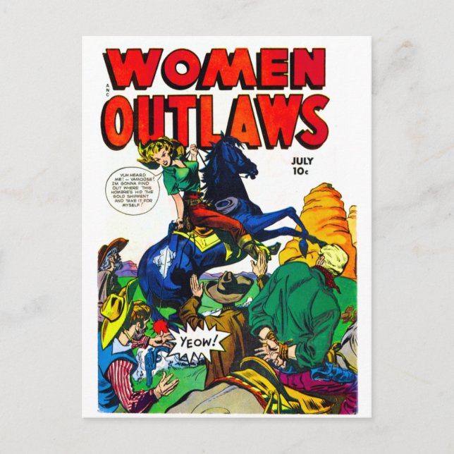 Carte Postale Vamoose, Hombre ! (Devant)