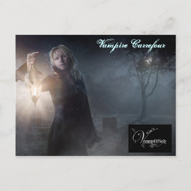 Carte Postale Vampire Carrefour (Devant)