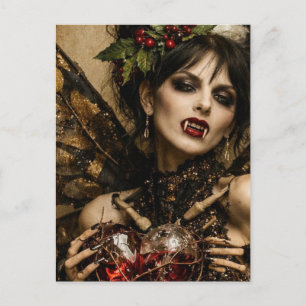 Carte Postale Vampire de Noël