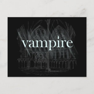 Carte Postale Vampire Gothique