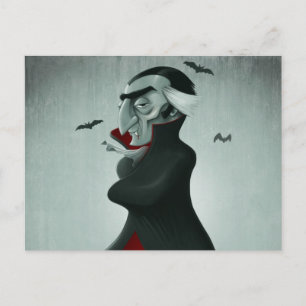 Carte Postale Vampire halloween