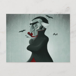 Carte Postale Vampire halloween