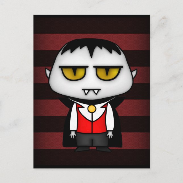 Carte Postale Vampire junior (Devant)