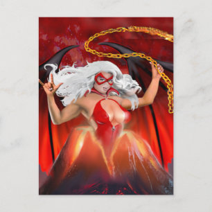Carte Postale Vampire Rebelle : L'Évasion Volcanique
