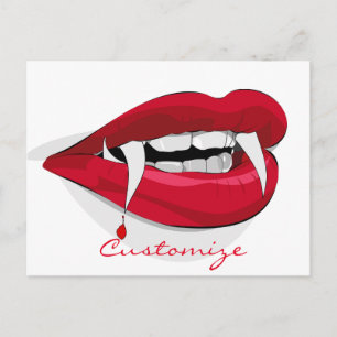 Carte Postale Vampire Smile Thunder_Cove