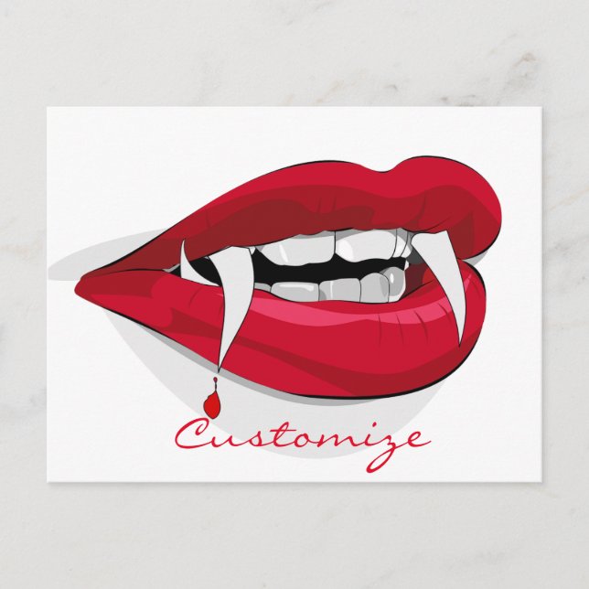 Carte Postale Vampire Smile Thunder_Cove (Devant)