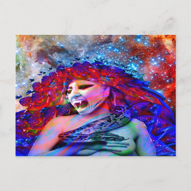Carte Postale Vampire spatial (Devant)