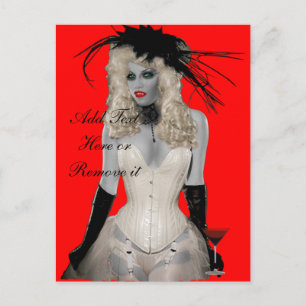 Carte postale Vampire vintage