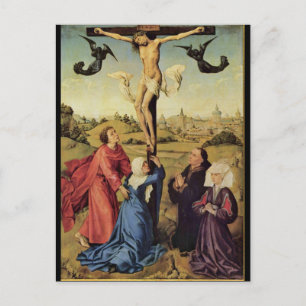 Carte Postale van der Weyden Jésus sur la Croix