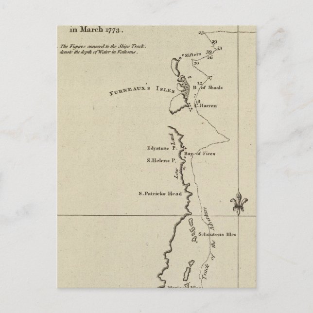 Carte Postale Van Diemen Land, Australie (Devant)
