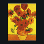 Carte Postale Van Gogh 15 Tournesols<br><div class="desc">Van Gogh 15 Tournesols</div>
