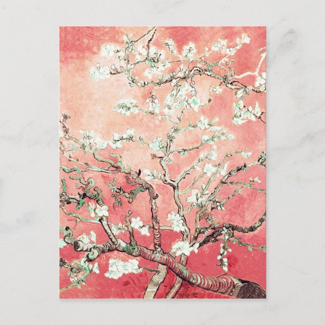Carte Postale Van Gogh Almond Blossoms Peach (Devant)