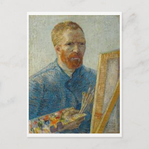Carte Postale Van Gogh - Autoportrait - Art Post Card