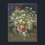 Carte Postale Van Gogh Bouquet Vintage de fleurs dans un vase<br><div class="desc">Une belle impression de "Bouquet de fleurs dans un vase" | Vincent van Gogh | huile sur toile | vers 1890 | Emplacement actuel du Metropolitan Museum of Art, New York. Vincent van Gogh (1853 - 1890) était un peintre postimpressionniste hollandais qui, en un peu plus d'une décennie, a créé...</div>