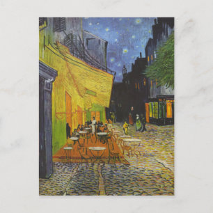 Carte Postale Van Gogh Cafe Terrasse Post-impressionniste
