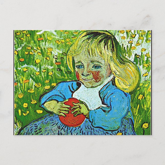 Carte Postale Van Gogh - Enfant avec une orange (Devant)