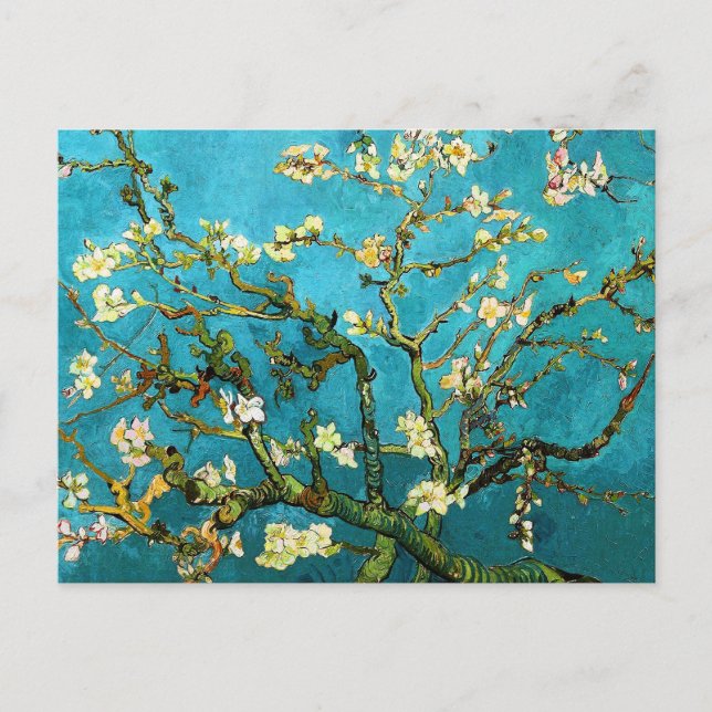 Carte Postale Van Gogh Florssoming Almond Tree (F671) Art (Devant)