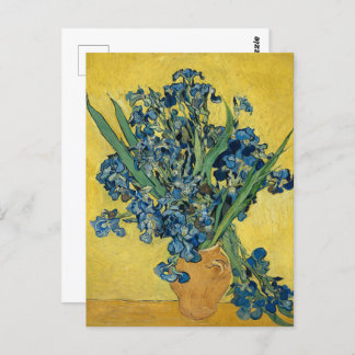 Carte Postale van Gogh Iris Classic Floral Peinture