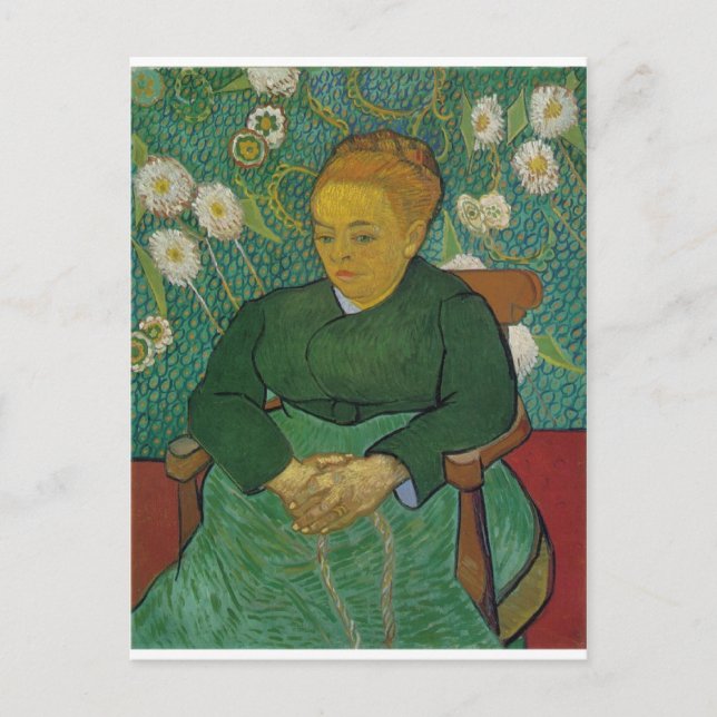 CARTE POSTALE VAN GOGH - LA BERCEUSE (AUGUSTINE ROULIN) (Devant)