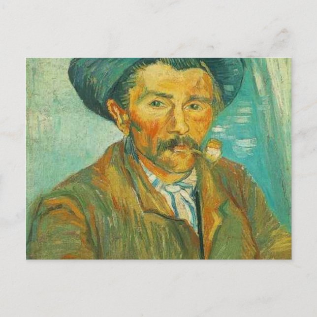 Carte Postale van gogh le fumeur (Devant)