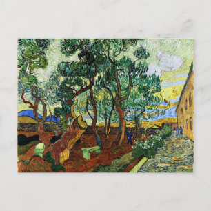 Carte Postale Van Gogh - Le jardin de l'asile