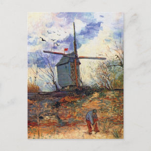 Carte Postale Van Gogh - Le Moulin de la Galette Moulin à vent
