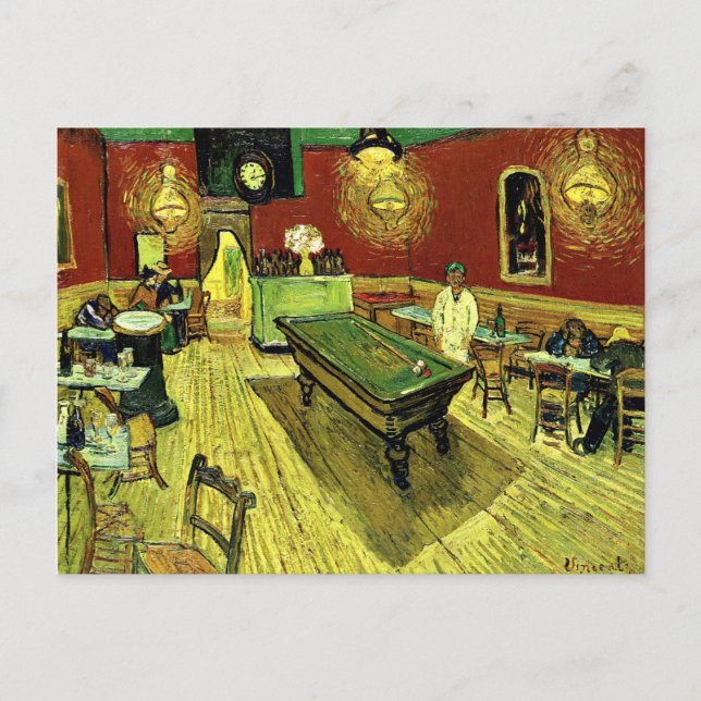 Carte Postale Van Gogh - Le Night Café (Devant)