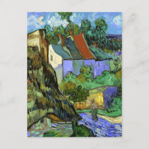 Carte Postale Van Gogh - Maisons à Auvers, 1890,
