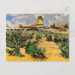 Carte Postale Van Gogh Mill d'Alphonse Daudet à Fontevielle