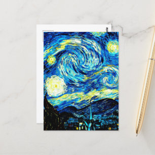 Carte Postale Van Gogh - Nuit étoilée