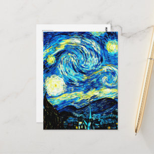 Carte Postale Van Gogh - Nuit étoilée