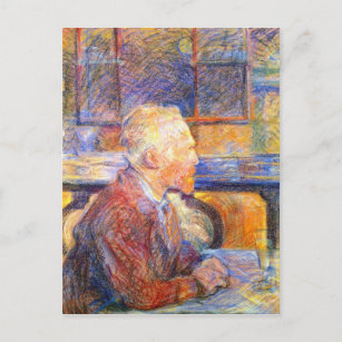 Carte Postale Van Gogh par Toulouse-Lautrec