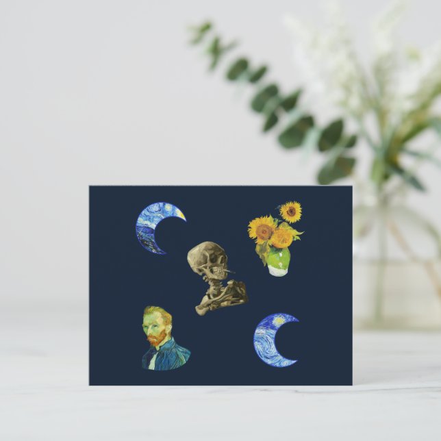 Carte Postale Van Gogh pattern (Debout devant)