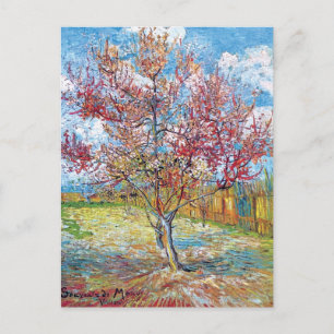Carte Postale Van Gogh - Peach Trees roses