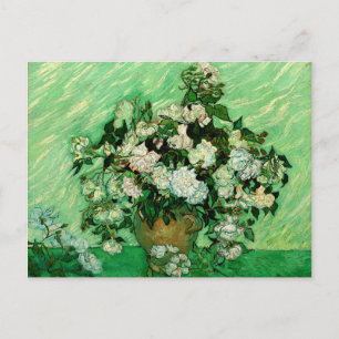 Carte Postale Van Gogh - Roses blanches