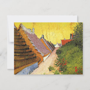 Carte Postale Van Gogh - Rue à Saintes-Maries,