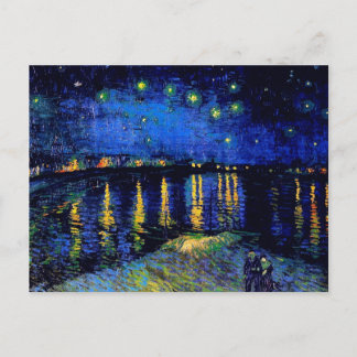 Carte Postale Van Gogh Starry Night Over Rhone (F474) Fine Art