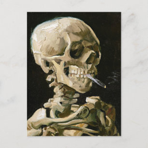 Carte Postale Van Gogh - Tête de squelette