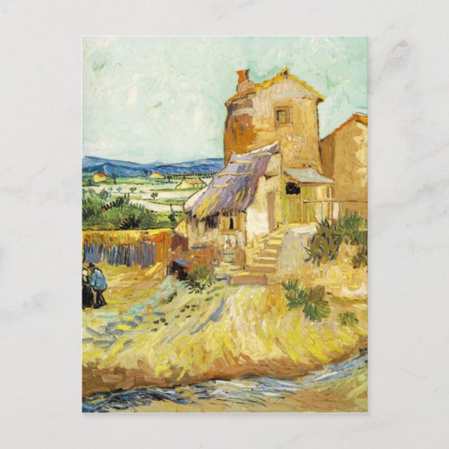 Carte Postale van Gogh - The Old Mill (1888) (Devant)