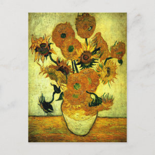 Carte Postale Van Gogh - Tournesols, 14 ans