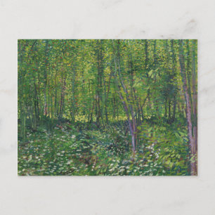 Carte Postale Van Gogh Trees et sous-bois