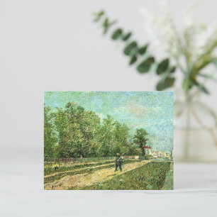 Carte Postale Van Gogh - Un homme avec pique...