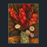 Carte Postale Van Gogh - Vase avec Red Gladiolas<br><div class="desc">Van Gogh peinture florale,  Vase avec Red Gladiolas,  carte postale.</div>