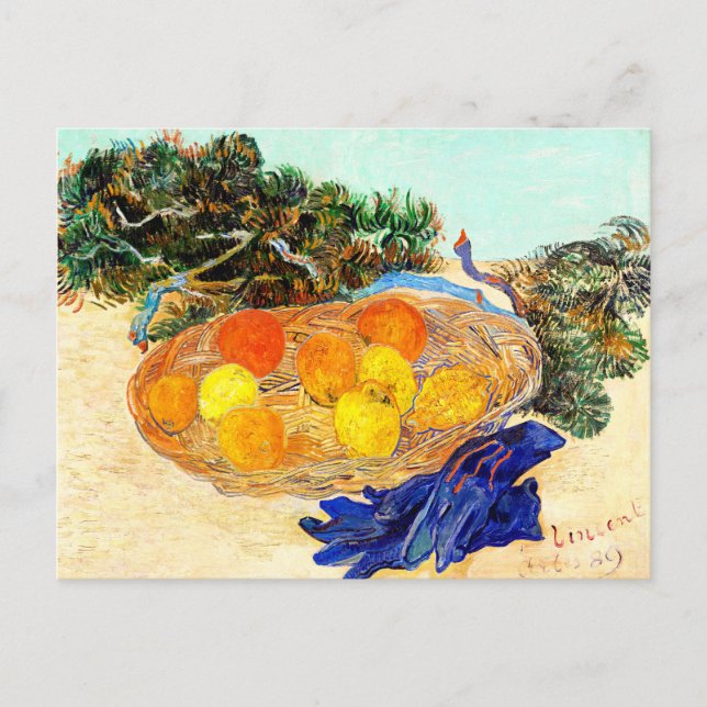 Carte Postale Van Gogh - Vie morte des oranges et des citrons (Devant)