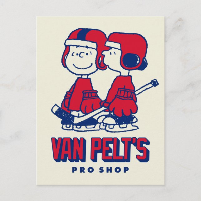 Carte Postale Van Pelt's Hockey Club Pro Shop (Devant)