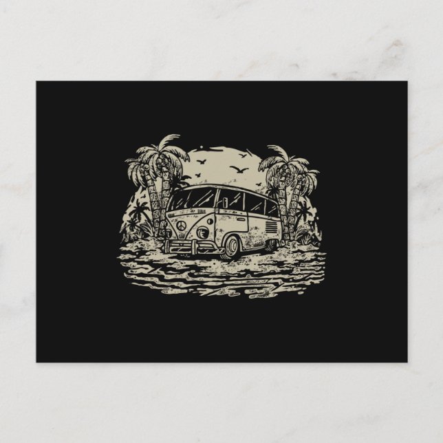 Carte Postale Van Travel (Devant)